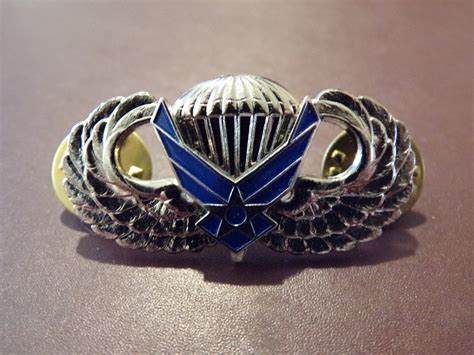 The Air Force Jump Wings badge